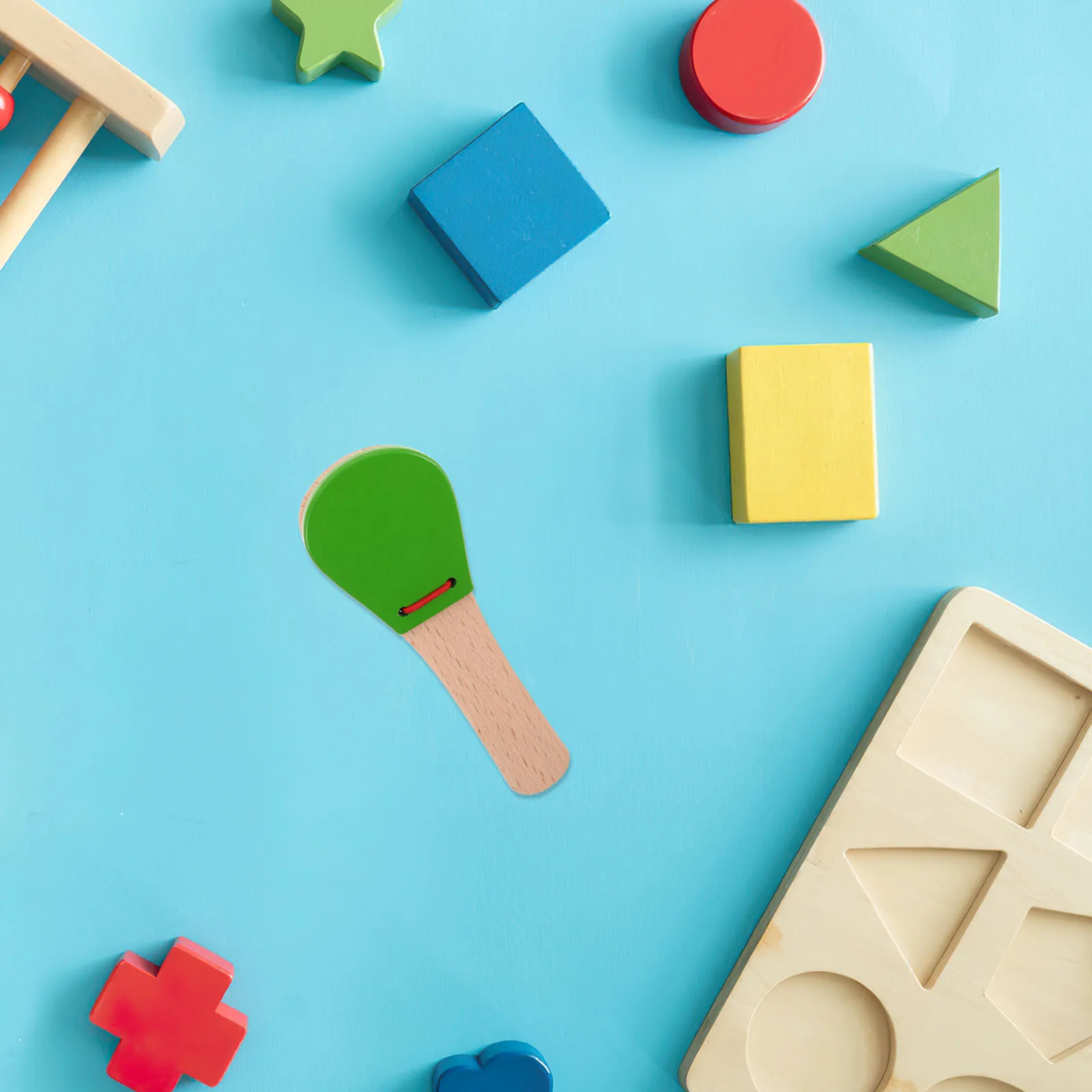 

Деревянная палочка-хлопушка для детей, музыкальный инструмент Монтессори, перкуссионный инструмент для раннего развития малышей, детская музыка