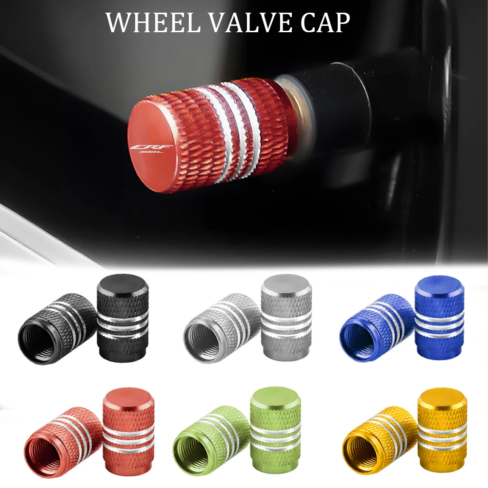

Motorcycle Wheel Tyre Valve Cover Dustproof Caps CRF 300L Accessories for HONDA CRF 300 L CRF300L CRF300 L 2021 2022 2023 2024