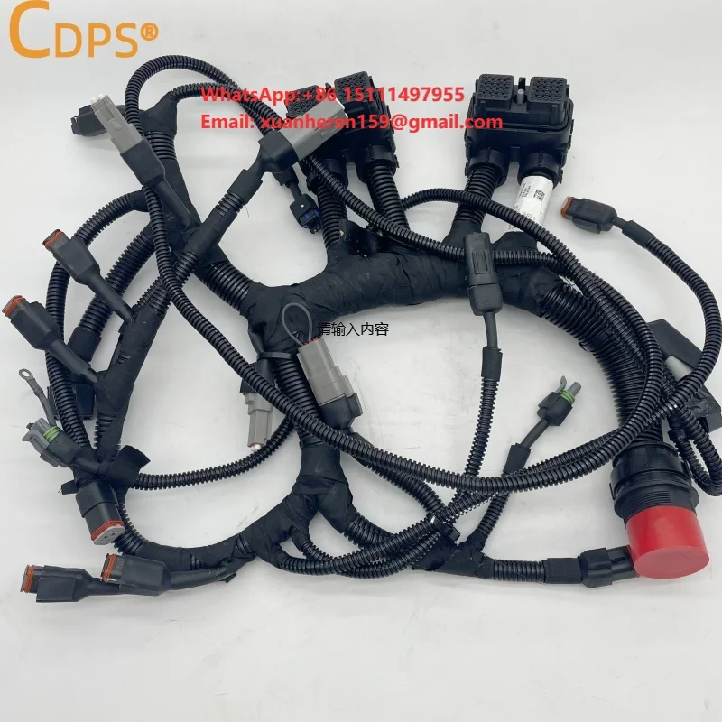 Machinery Engine Parts 4952742 Engine Wiring Harness for ISX15 QSX15 Excavator Waterproof Electrical Parts