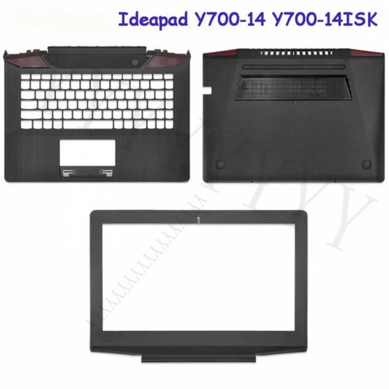 

Y+ Bottom Cover Front Bezel Palmrest Case for Lenovo Ideapad Y700-14 Y700-14ISK