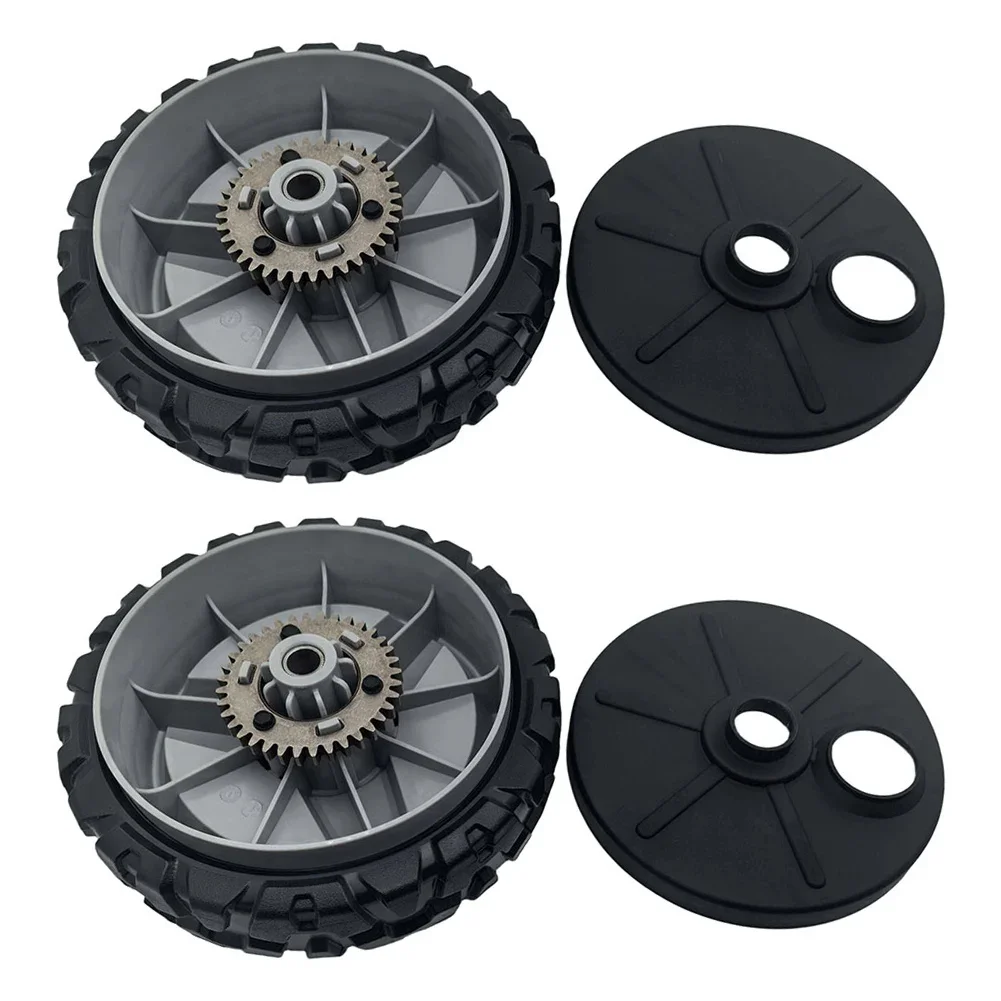 8-Inch 580365301 Lawn Mower Drive Wheels With 581840401 Inner Dust Covers Lawn Mower Front Drive Wheels Suitable