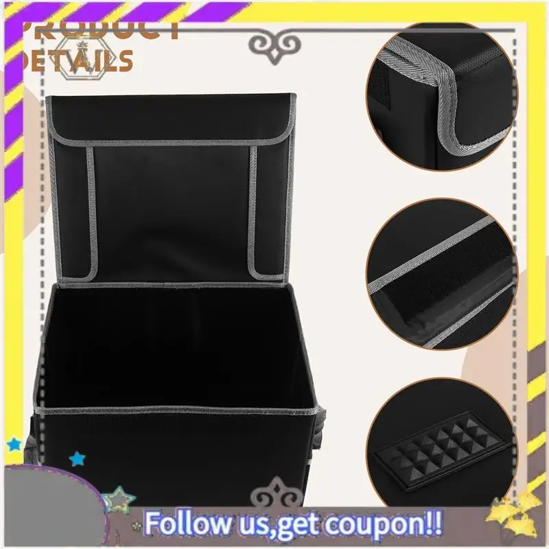 New Fireproof File Box File Storage Box,Fireproof Storage File Cabinet With Lock,Portable Office Box,For Letter/Legal Folder