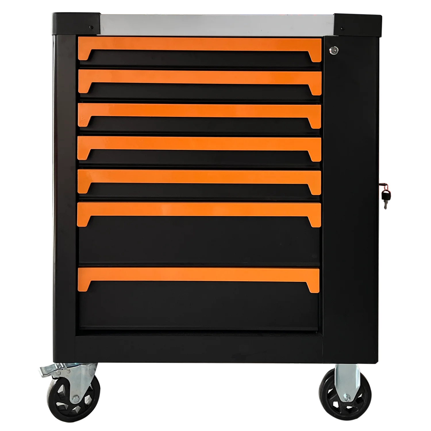 

Ящик для инструментов по хорошей цене, роликовый шкаф, 7 ящиков, катящийся ящик для инструментов, мастерская, гаражные инструменты, тележка