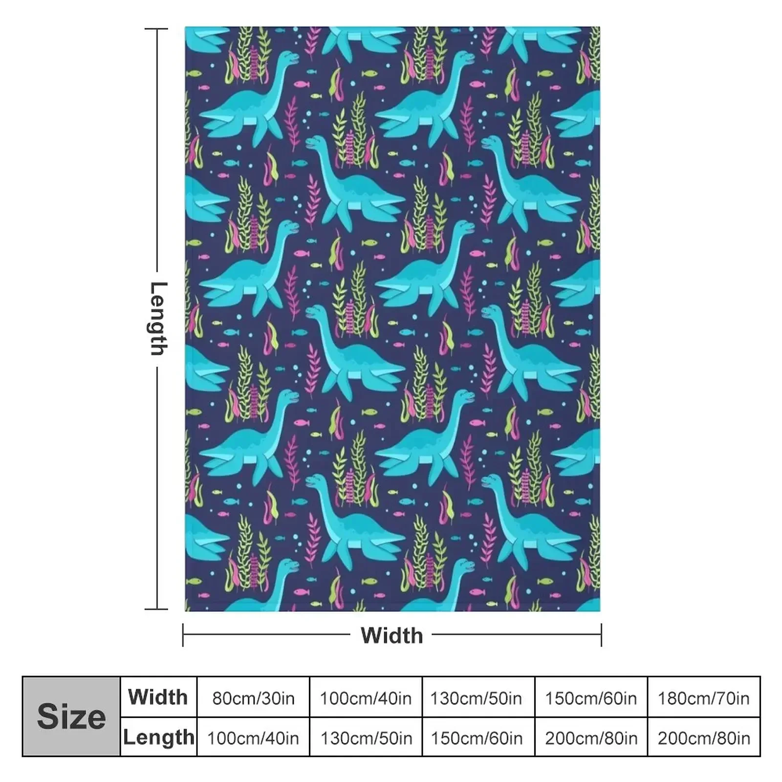 Hello Nessie! Throw Blanket couch cozy soft plush fuzzy picnic outdoor blanket