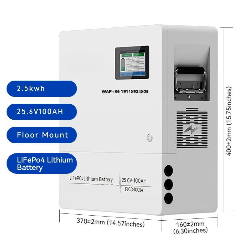 

Banatton Wall Mount Lithium Solar Battery Solar Power Energy System Storage Home Commercial 25.6v 48v Lifepo4 Battery