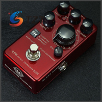TZT 2025 Version Wine Red Electric Guitar and Bass Compressor Pedal Multifunctional Studio Universal CPB Optical Compressor