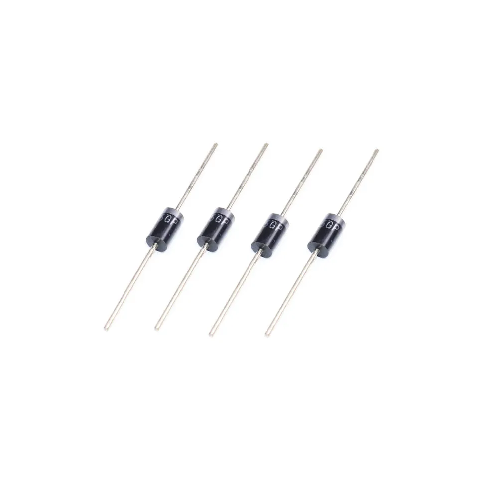 10Pcs/Lot BY255 BY255GP DO-201AD 3A 1300V Schottky Rectifier Diode New Good Quality Chipset