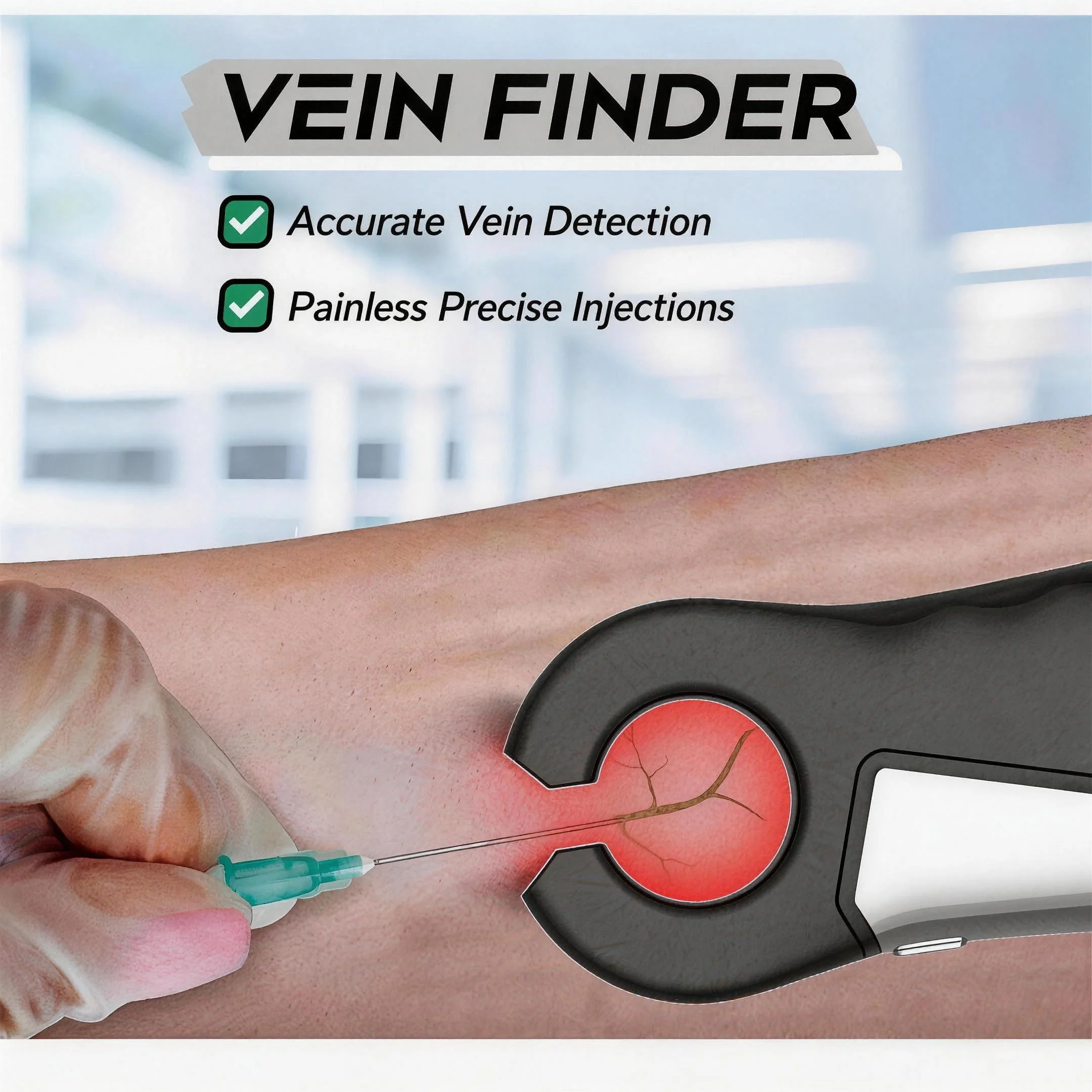 JianYouCare Portable Medical Vein Finder Infrared High-definition imaging Painless Nurse Injection Helper Accurrate Vein Locator
