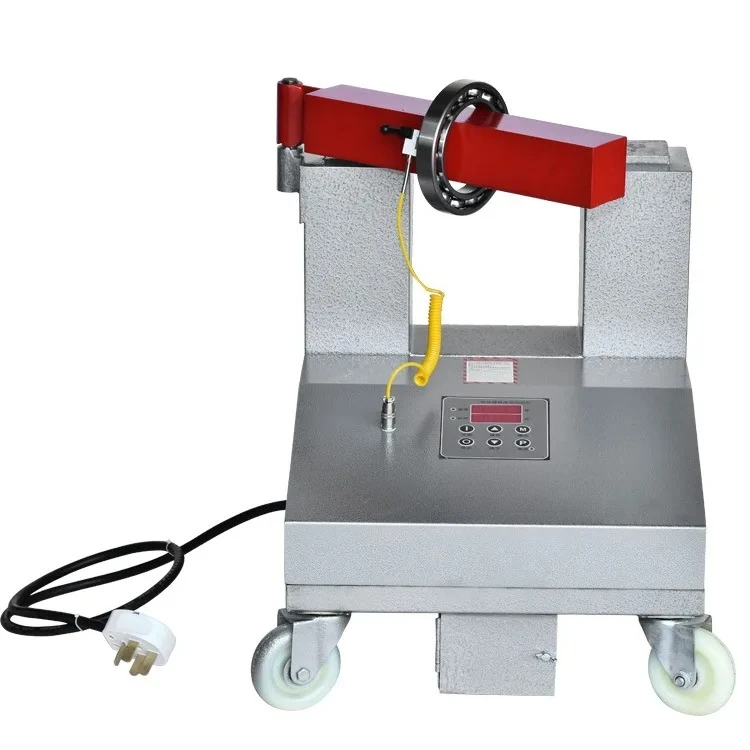 Bearing induction heater magnetic heating coil