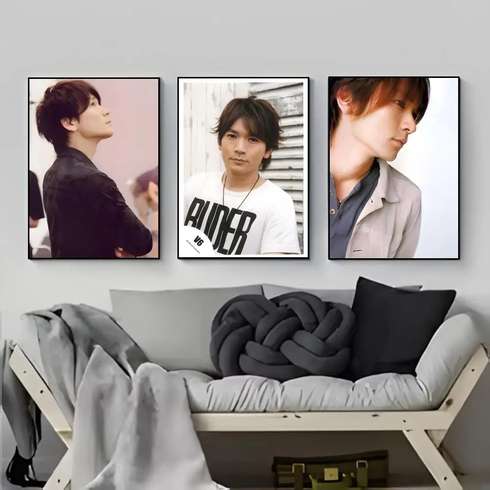 Actor Idol H-Hiroshi Nagano Poster Elegant Indoor Artwork Design & Contemporary Home Decor