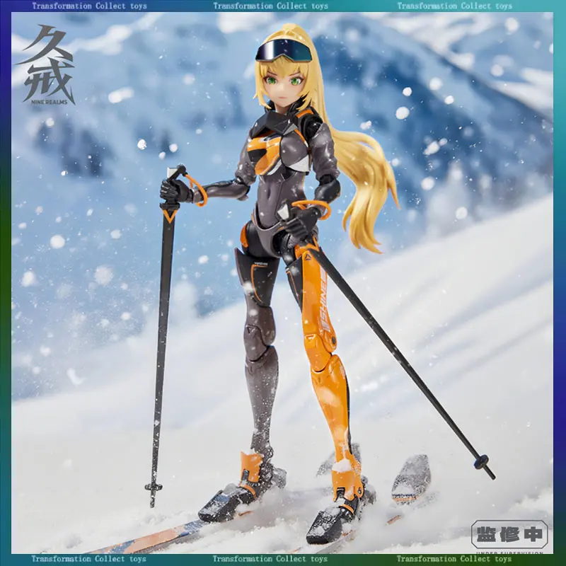 

Игрушки-трансформеры Nine Realms, фигурка Extreme Girl Series Eg-01, блестящие фигурки героев, коллекция моделей, игрушка-робот в подарок