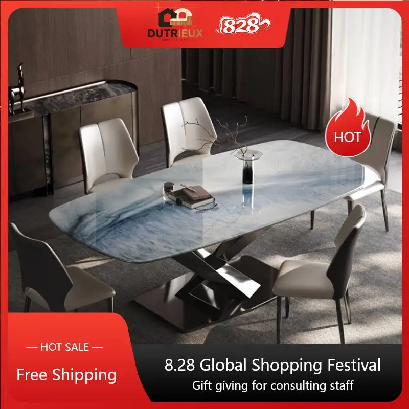 Kitchen Office Design Dining Tables High Decoration Living Room Dining Tables Dinette Restaurant Tavoli Da Pranzo Furniture Home