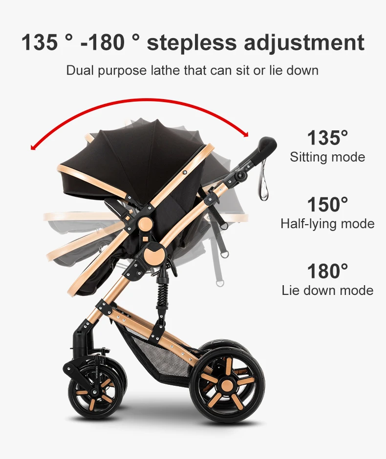 Stroller lipat kompak 3 in 1, stroller bayi gratis ongkir, kereta bayi, stroller dengan kursi mobil, kereta bayi lipat