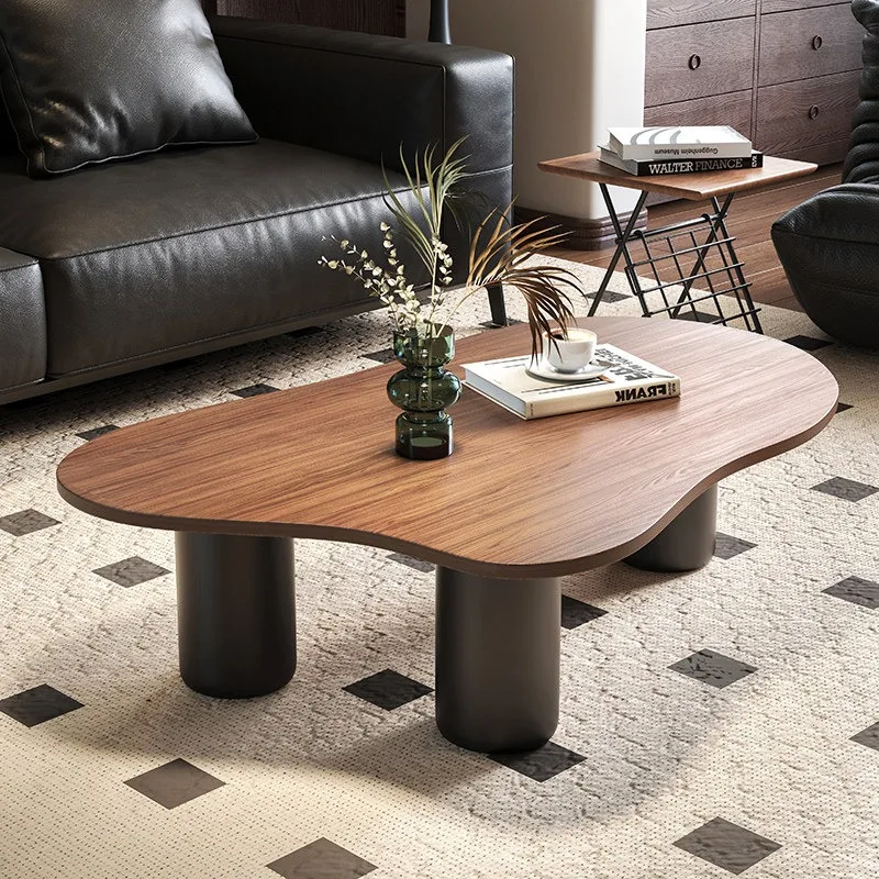 Medieval minimalist creative cloud coffee table table, light luxury high-end small apartment