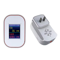 -ABGQ Tuya Smart Life CH4 Methane Natural GAS CO Leak Carbon Monoxide Detector WIFI Combustible Leakage Coal Home Alarm Sensor U