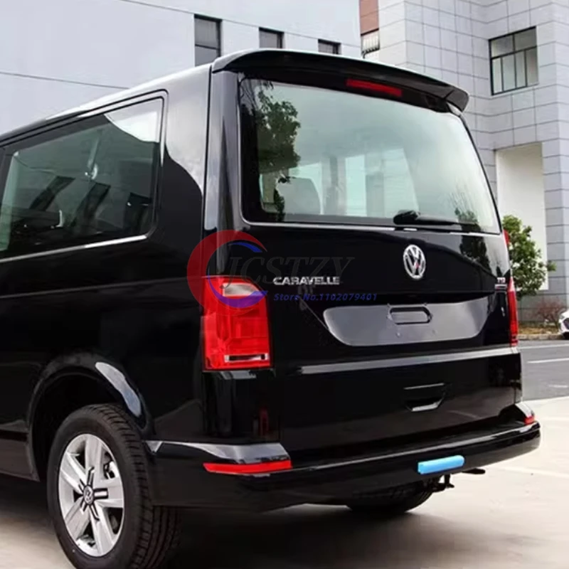 Für Volkswagen Multivan T6 2015-2019 MPV hohe qualität ABS Kunststoff Unlackiert Farbe Heckspoiler Flügel Stamm Deckel Abdeckung auto Styling