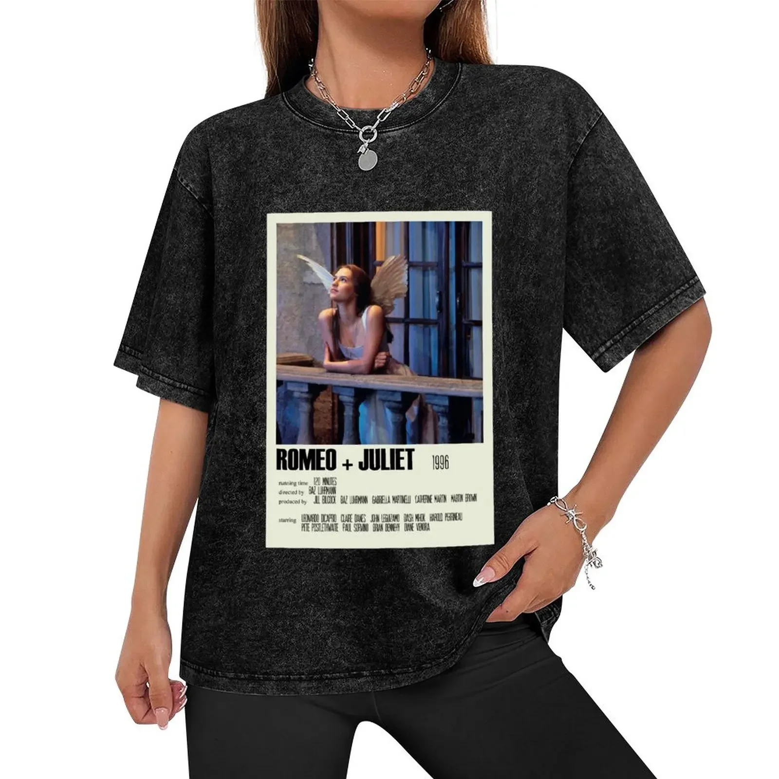 Mens Funny Romeo Love Juliet Alternative Poster Art Movie Large Gifts For Movie Fans T-Shirt