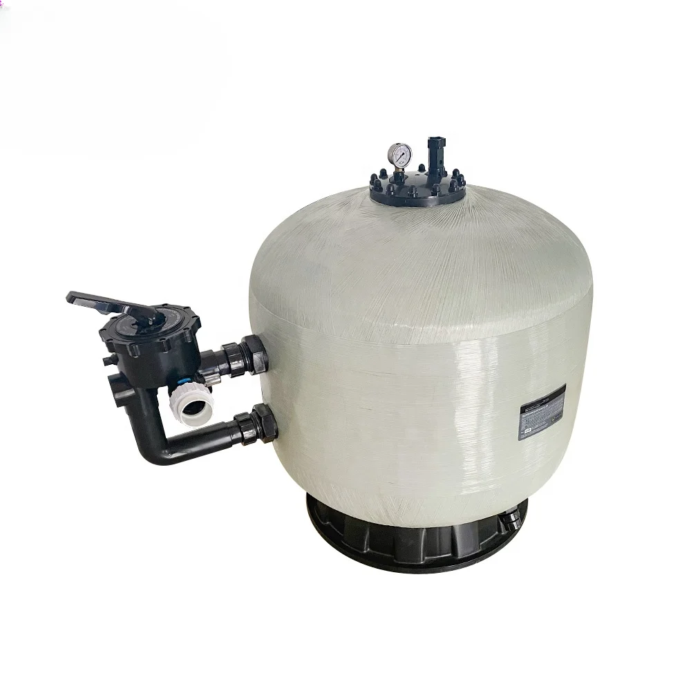 For Factory Good Quality Swimming Pool Sand Filters with Valve for Hot Sale Water Treatment Fiberglass