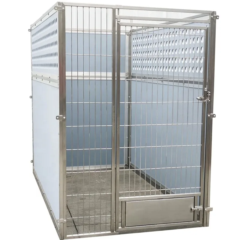 

3D Customization Multifunction Pet Kennel Cage Pet Hospital Luxury Kennels Pet Boarding Modular Large Dog Kennel