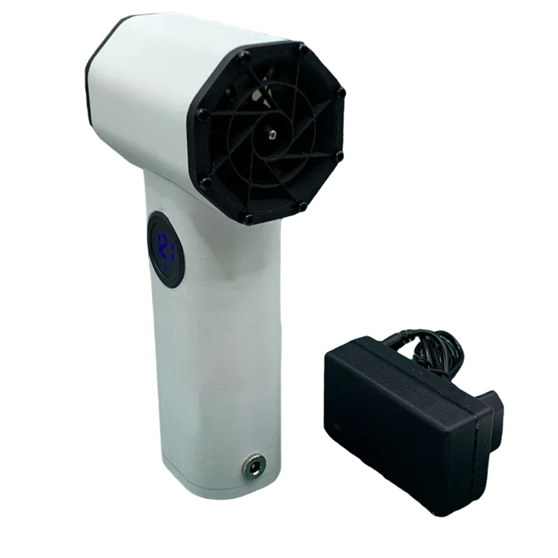 Turbo Jet Fan XL 50Mm Brushless Motor High Speed Violent Blower Industrial Fan 2800 Mah Portable Hair Dryer Durable US Plug