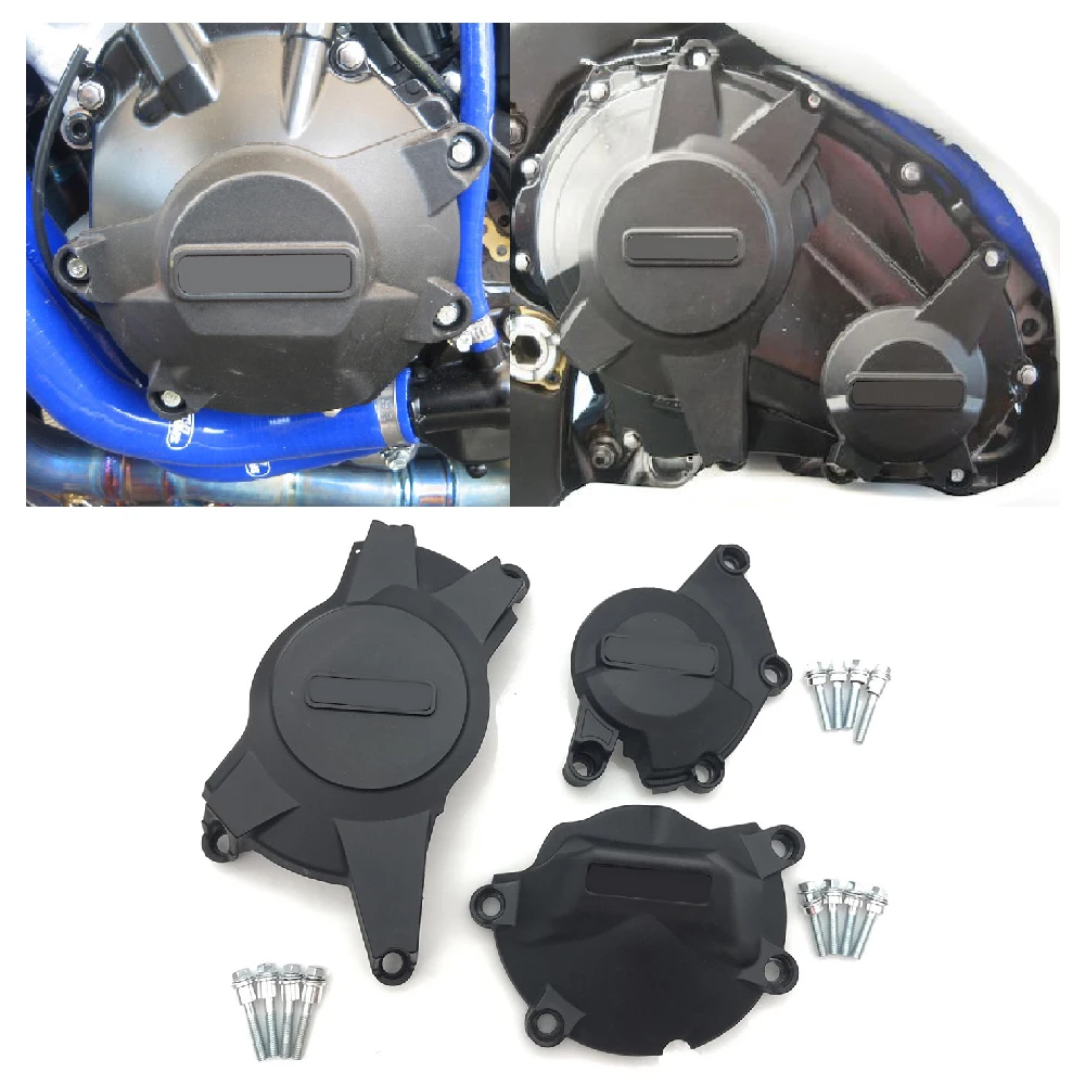 

Fits for Suzuki GSXR 1000 GSX-R GSX-R1000 ABS GSXR1000 K9 2009-2016 Motorcycle Engine Covers Set Secondary Protection Guards