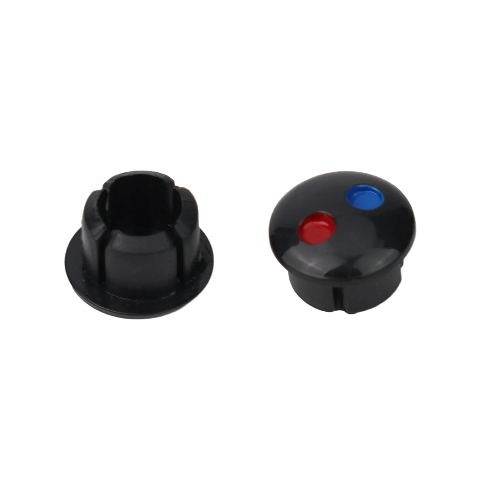 Hot Cold Water Sign Faucet Sign Mixer Tap Indicate Red And Blue Label Tap Handle Water Sign Faucet Handle Accessories
