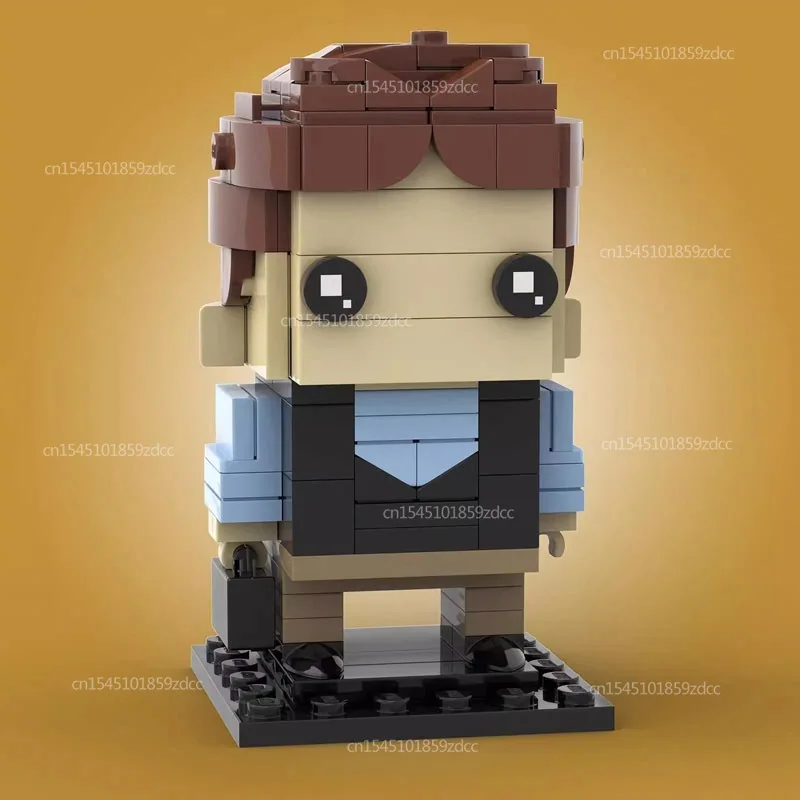 MOC TV 시리즈 캐릭터 로즈 모델 Brickheadz 컬렉션 빌딩 블록 세트 영화 Racheles 액션 피규어 벽돌 장난감 선물