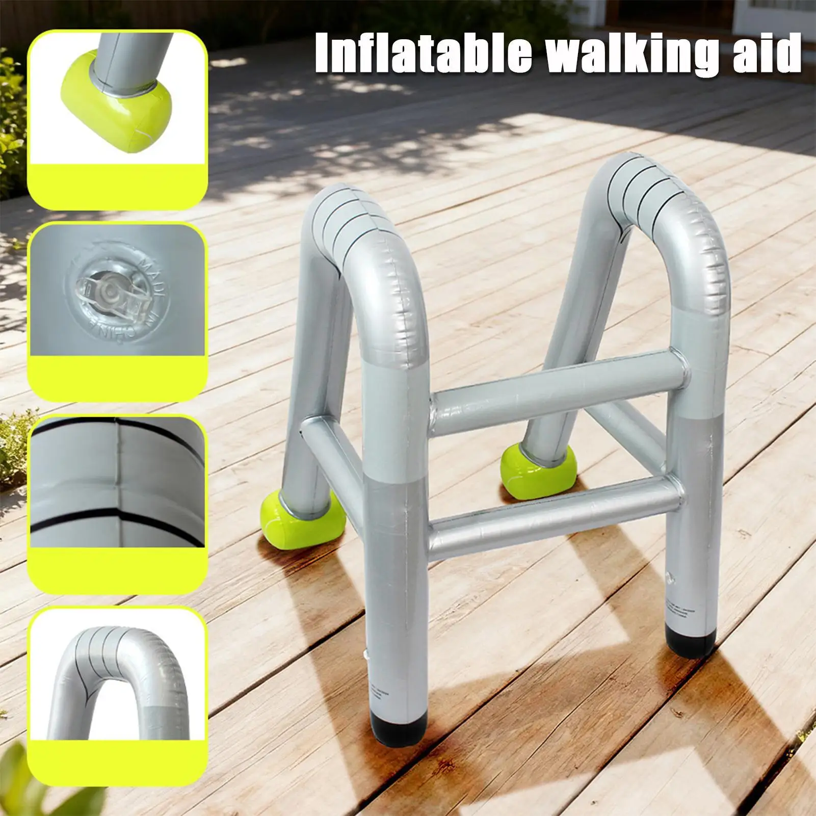 

Надувной костюм ходунка, забавный новинка, наряд для вечеринки на пенсию, день рождения, Хэллоуин, карнавал, подарок для мужчин и женщин