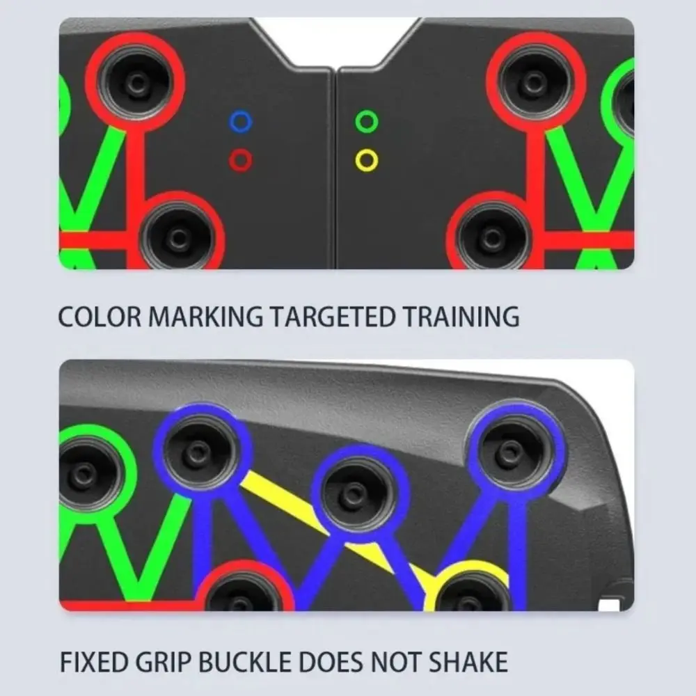 

Доска для отжиманий 22/28 в 1, складная с натяжной веревкой, домашнее тренажерное оборудование, регулируемая многофункциональная перекладина для отжиманий, тренажерный зал