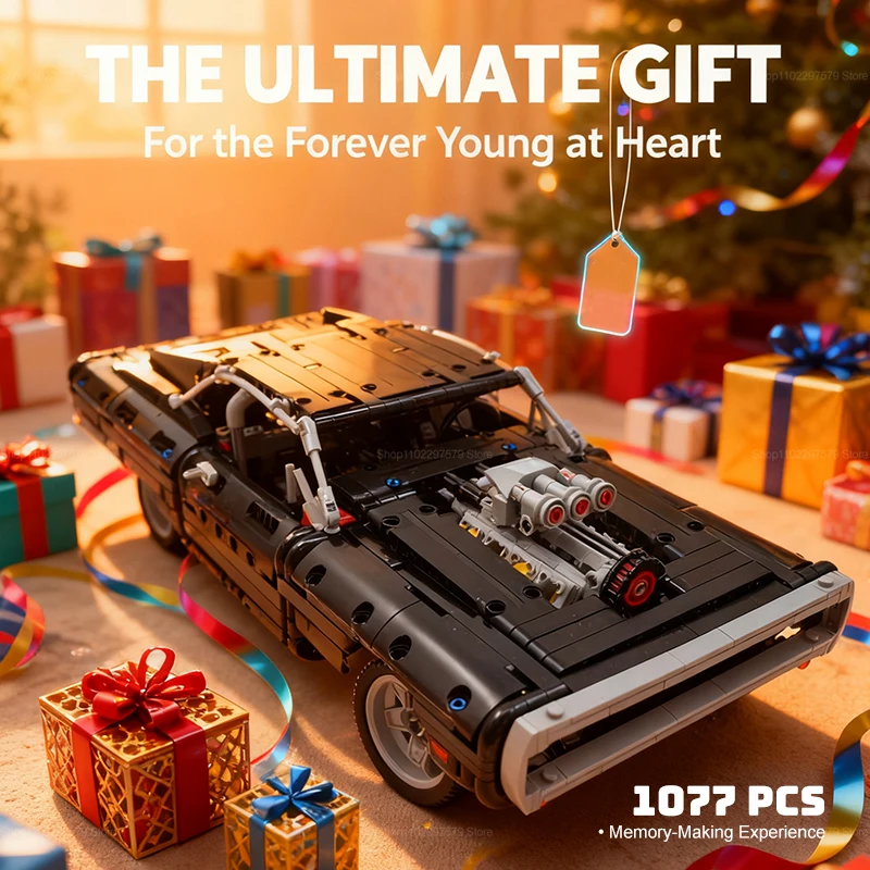 

Технический 1077 шт., гоночный автомобиль, строительные блоки, модель, сборка кирпичей, игрушка «сделай сам» для мальчиков и взрослых, подарки на день рождения, Рождество, коллекция