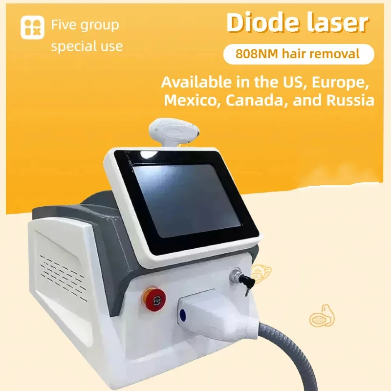 

Professional 808 diode laser The whole body Depilation device 755nm 808nm 1064nm Freezing Painless Quality hair removal Machine