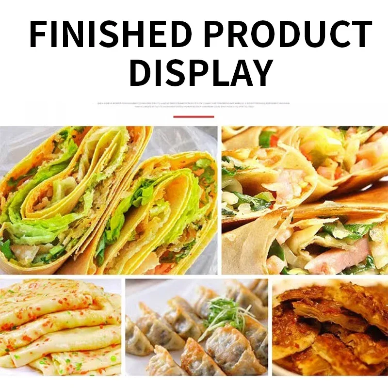 Kommerzielle Edelstahl-Kuchenmaschine mit großem Rast, doppelseitig, beheizte Küchengeräte, Restaurant, Snackbar, Pfannkuchenmaschine