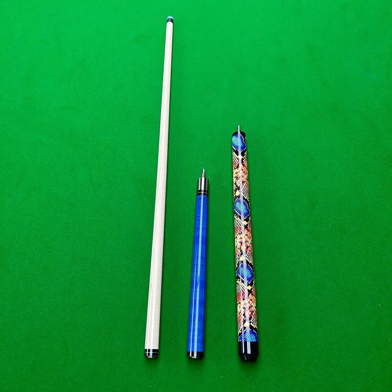 -Billiard Pool Stick Break Jump Cue Economic 13.8mm Large Tip 55' Wooden Billiard Cue For Practice Cue Beginners Men Women
