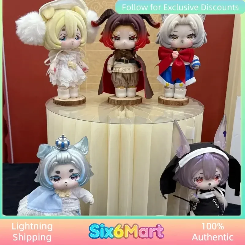 

Official Blind Box Ufdoll Mianmian Articulated Fantasy Adventure Bjd Doll Blind Box Theme Anime Collectible Figure Anime Fan