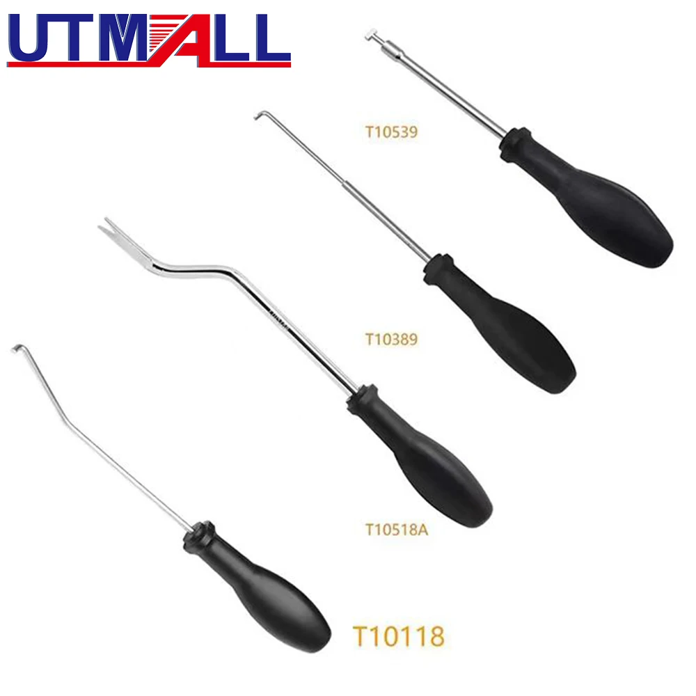 4PC Door Handle Removal and Installation Tool and Roof Grab Handle Release Tool for Porsche VW Audi Ateca Lock Assembly Tool