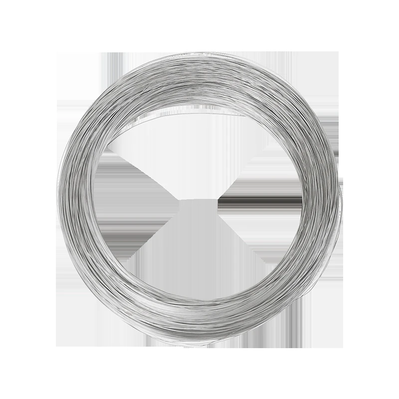 1/5M Pure Titanium Wire Dia 0.2 0.3 0.4 0.5 0.6 0.8 1 1.2 1.5 2 2.5 3 4 5 6mm TA2 Ti Wire Coiled Welding Medical Plating Hanging