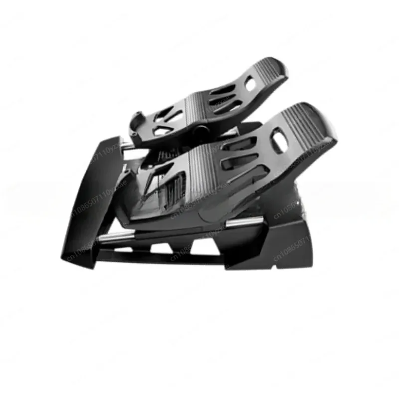 Professional Flight Sim Rudder Pedals with Toe Brake, TFRP Rudder Control for Immersive Flying