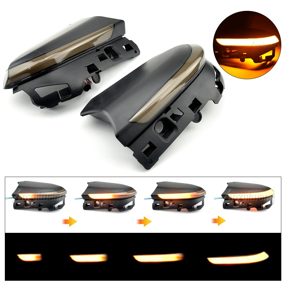 

Dynamic Blinker LED Turn Signal Light For Toyota Camry XV70 CHR Prius XW50 PHV Sequential Flashing Lamp Mirror Indicator