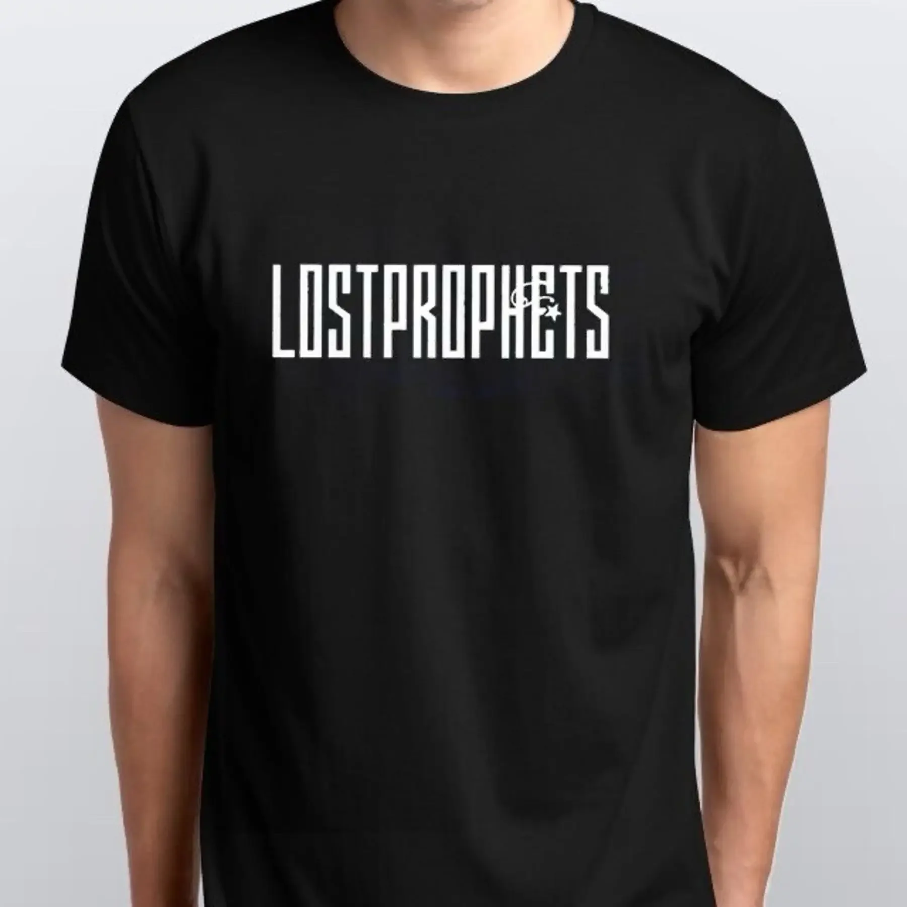 LOSTPROPHETS T-SHIRT sizes S M L XL XXL colours Black, White