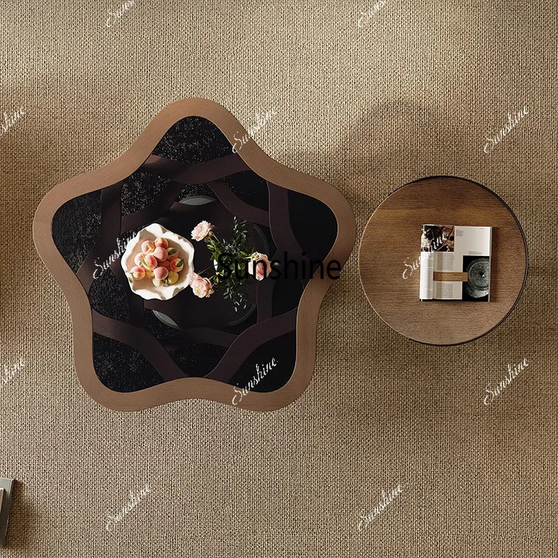 

Minimalist Trendy Coffee Table Unique Glamour Cool Modern Coffee Table Living Room Design Table Basse Living Room Furniture