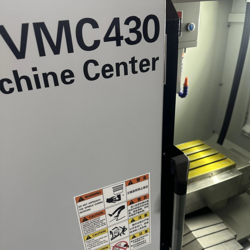 Small CNC Milling Machine VMC430 Customized OEM ODM 3 4 Axis Specific Vertical Machining Center for Metal Education 220V