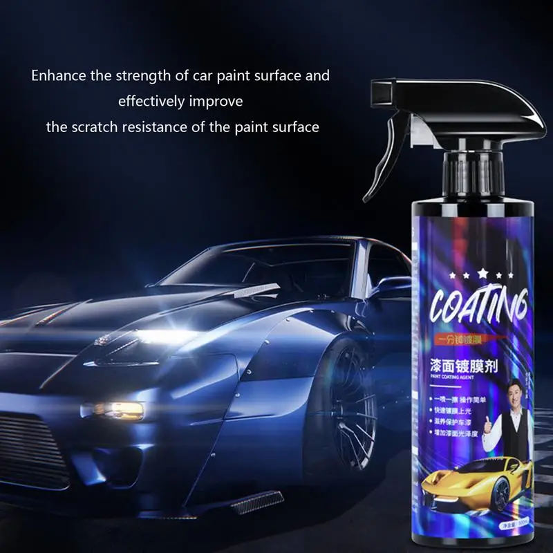 Coating Agent Spray For Cars 500ml Automobile Protective Coating Spray Auto Detailing Solution For Vehicles Rainproof Car Care