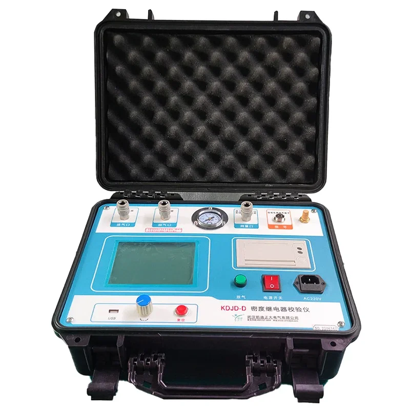 

Portable Automatic SF6 Gas Density Relay Calibrator