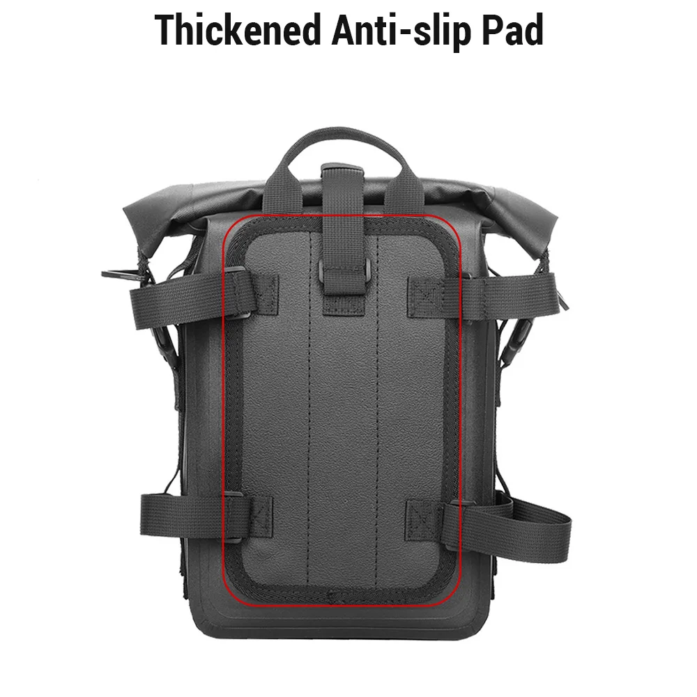 Motorcycle Bags Multifunctional Waterproof Large Capacity Motorcycle Guard Pole Side Bag 4L