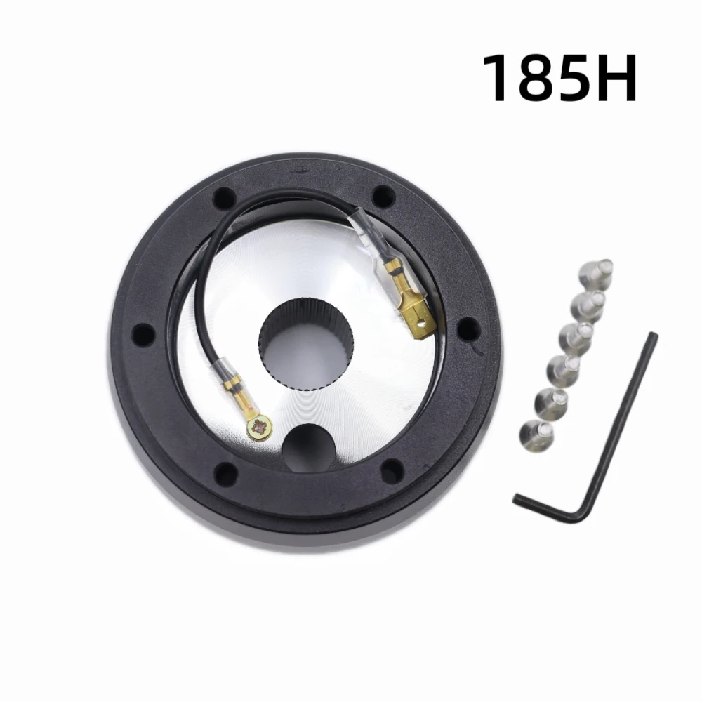 185H Quick Release Steering Wheel 6 Bolt Short Hub Adapter Compatible With 60-74 Volkswagen 411 412 Beetle