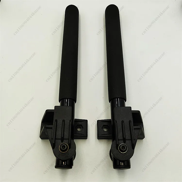 Reinforced wheelchair armrest, flip-up standing design for load-bearing assistance