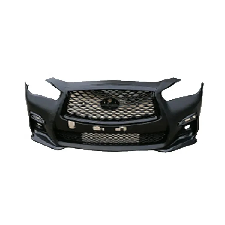 

Front Bumper For INFINITI QX50 2018 2019 2020 w/GRILLE & FOG LAMP CAR GRILLE 62022-6HJ0H