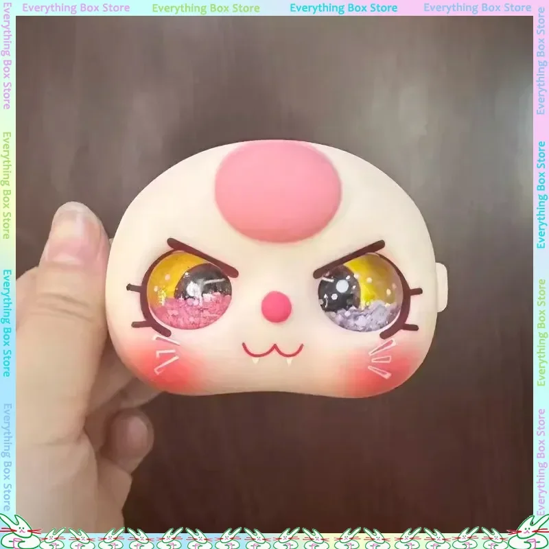 Handmade DIY Doll Eye Accessories For 100cm Baby Three Face Shell With Flowing Sand Macaron Eye Beads Doll Making Supplies