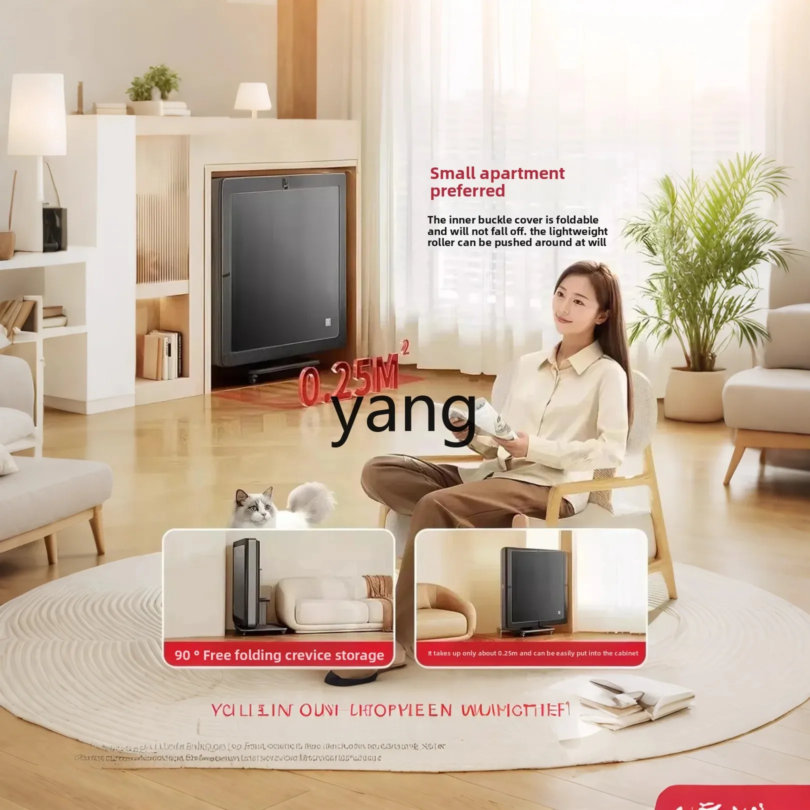 LZR automatic household ultra-thin mini folding small mahjong table