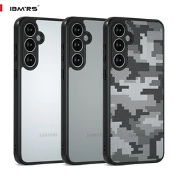 IBMRS for Samsung Galaxy A55 5G Case, [Military Design]  Camouflage Hard Back Soft edges Shockproof  Protective Cover Phone Case